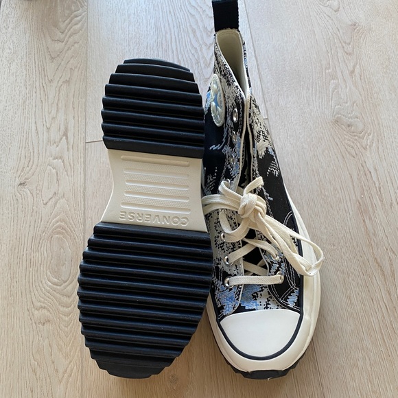 ✨RESTOCK ✨ CONVERSE JACQUARD RUN STAR HIKE HI - WOMENS SIZE LISTED ✏️ - Picture 4 of 10